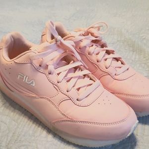 Pink FILA shoes US 9.5